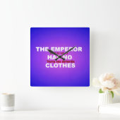 IMPEACH  スクエア壁時計 (ホーム)