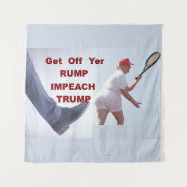 IMPEACH タペストリー