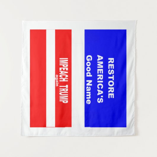 Impeach タペストリー (正面(横))