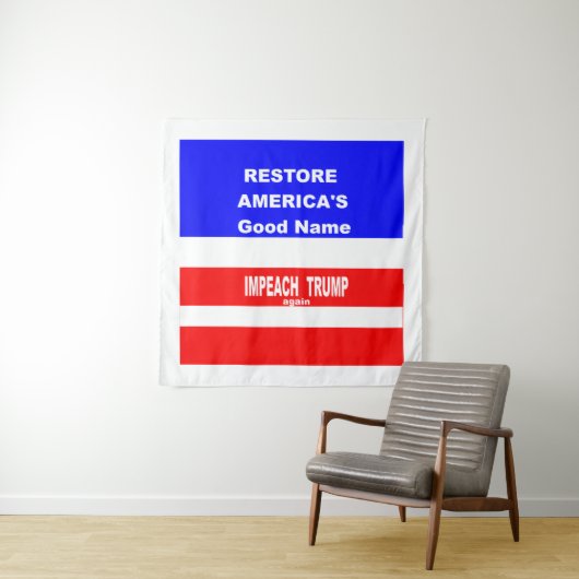 Impeach タペストリー (インサイチュ)