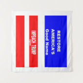 Impeach タペストリー (正面(横))