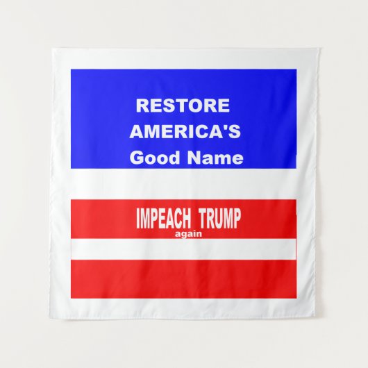 Impeach タペストリー (正面)