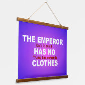 IMPEACH  吊り下げ型タペストリー (傾斜あり)