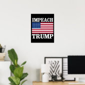 Impeach Trump - Save America -- Anti-Trump Design  ポスター (ホームオフィス)