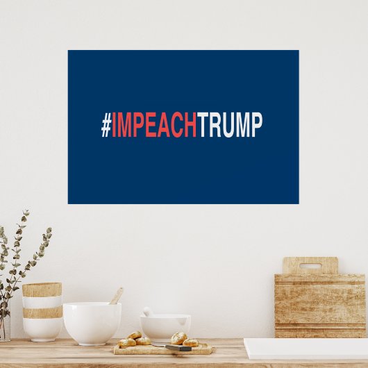 #ImpeachTrump ポスター (キッチン)