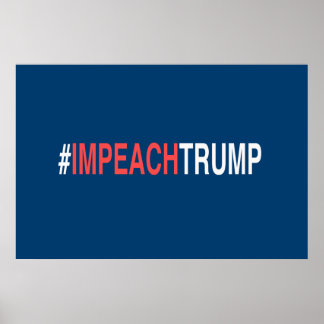 #ImpeachTrump ポスター