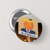IMPEACHYの鋭敏なボタン 缶バッジ (正面&裏面)