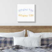 Impera Tibi – 自分を支配せよ キャンバスプリント (インサイチュ (寝室))