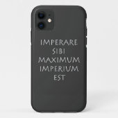 Imperare sibi maximum imperium est Case-Mate iPhoneケース (裏面)