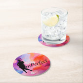 ImPerfectコースター ラウンドペーパーコースター (インサイチュ)