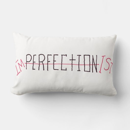 Imperfectionist ランバークッション (正面)