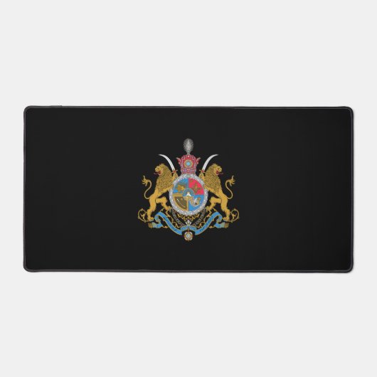 Imperial Coat of Arms of Iran (1925-1979) デスクマット (正面)
