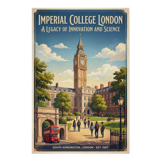 Imperial College London ポスター (正面)