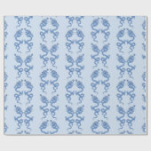 Imperial Dragon in Blue Porcelain ラッピングペーパー (フラット)