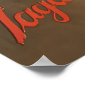 Imperial German WWI poster Manfred von Richthofen ポスター (角)