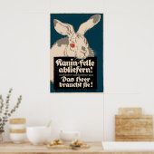 Imperial German WWI Propaganda Poster Donate ポスター (キッチン)
