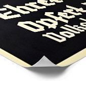 Imperial German WWI Propaganda Poster Honour the ポスター (角)