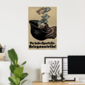 Imperial German WWI Propaganda Poster The b e s t ポスター (ホームオフィス)