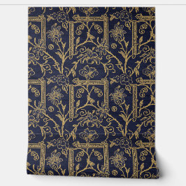 Imperial Gilded Lily: 19th-Century Chinoiserie Sil 壁紙