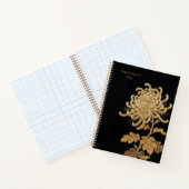 Imperial Gold: The Maki-e Style Chrysanthemum ノートブック (内部)