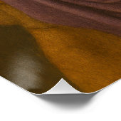 Imperial Lion Emperor with Laurel Wreath ポスター (コーナー)