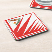 Imperiale Contrada della Giraffa - Giraffe Palio コースター (左側)