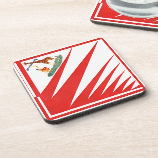 Imperiale Contrada della Giraffa - Giraffe Palio コースター (左側)