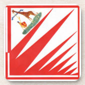 Imperiale Contrada della Giraffa - Giraffe Palio コースター (正面)