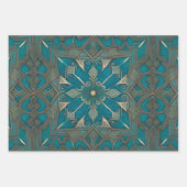 Imperturbability pattern ラッピングペーパーシート (正面)