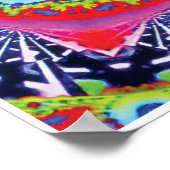 Import Kinetic Collage万華鏡のように千変万化するパターンポスター ポスター (角)