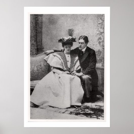 『Importance of Be』の上演の場面 ポスター (正面)