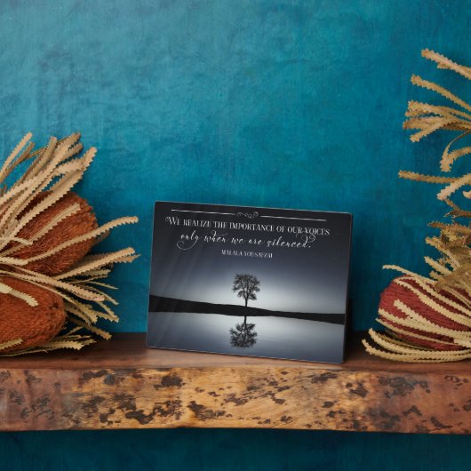 Importance Of Our Voices フォトプラーク (側面)