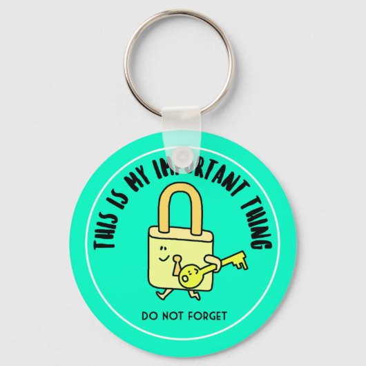 Important things キーホルダー (正面)