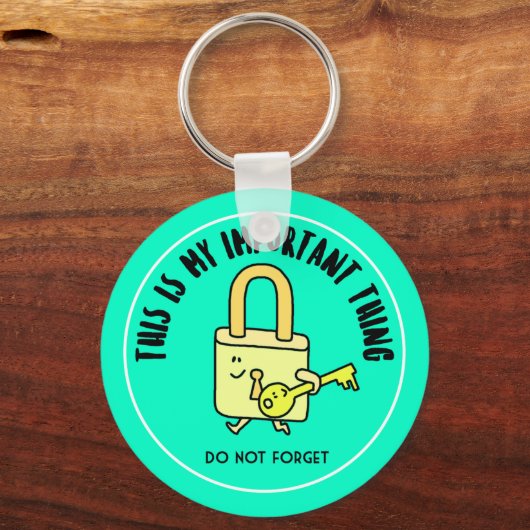 Important things キーホルダー (正面)