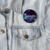 impossible-is-only-a-theory-stars-button 缶バッジ (インサイチュ)