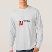 Impossible to I’m Possible” Mindset Tee  Inspirati Tシャツ (正面)