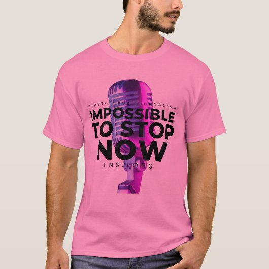 Impossible to Stop Tシャツ (正面)