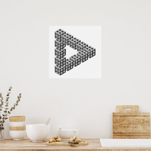 Impossible Triangle ポスター (キッチン)