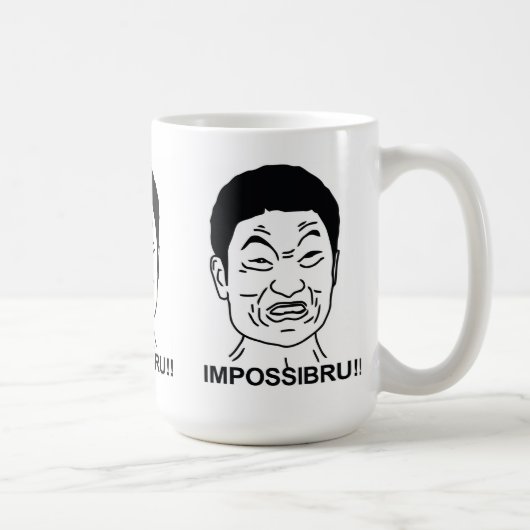 Impossibru コーヒーマグカップ (右)