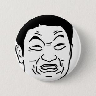 Impossibru!! 喜劇的な顔 缶バッジ