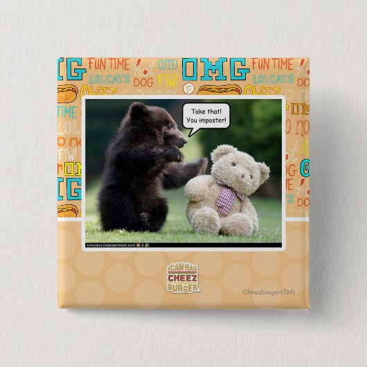 Imposter! 缶バッジ (正面)