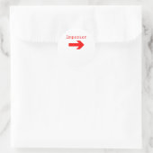 Impostor – ビデオゲおもしろいームアパレル ラウンドシール (バッグ)