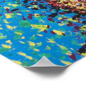 Impresidonistギタープリント/ポスター ポスター (角)