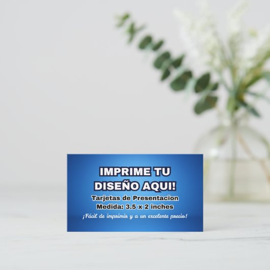 Impresio para Tarjetas de Presentacion Imprime 名刺 (スタンド正面)
