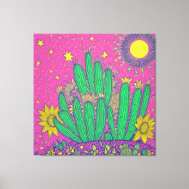 Impresión Acrílica de cactus キャンバスプリント