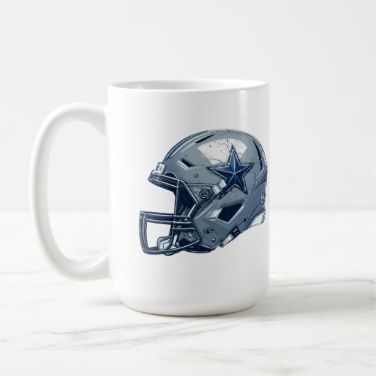 Impresión de Arte de Olas Retro Vibrantes - Diseño コーヒーマグカップ (左)