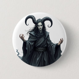 Impresión de Arte de Olas Retro Vibrantes - Diseño 缶バッジ