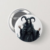 Impresión de Arte de Olas Retro Vibrantes - Diseño 缶バッジ (正面&裏面)