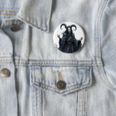 Impresión de Arte de Olas Retro Vibrantes - Diseño 缶バッジ (インサイチュ)