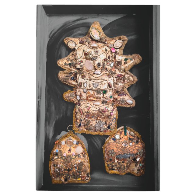 Impresión en metal Atamba del personaje Huaco メタルプリント (正面)